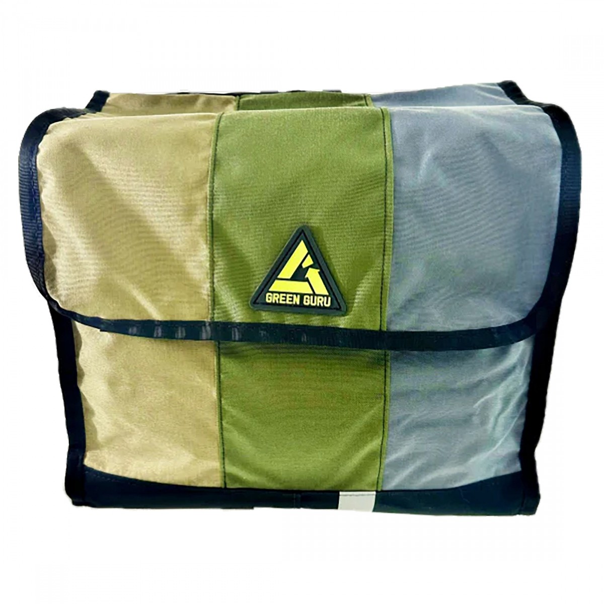 Eco-Friendly Upcycled Billboard Pannier | Weather-Resistant Dutch-Style Cycling