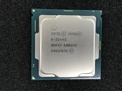 Intel Xeon E-2244G 3.80GHz Quad-Core CPU Processor SRFAY LGA1151 - CPU337A