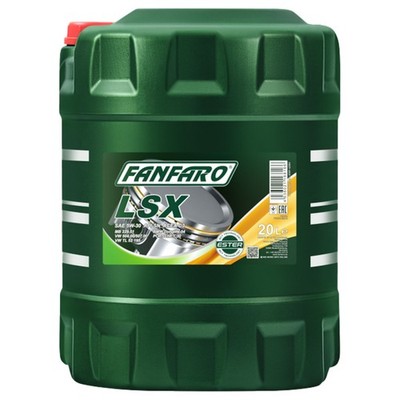 20 Liter FANFARO 5W-30 LSX Longlife III  VW 504 00 VW 507 00 Öl Motor Motoröl