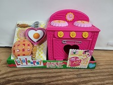 NEW Lalaloopsy SEW YUMMY STOVE w/ Pie Frying Pan  Spatula for Full Size Dolls