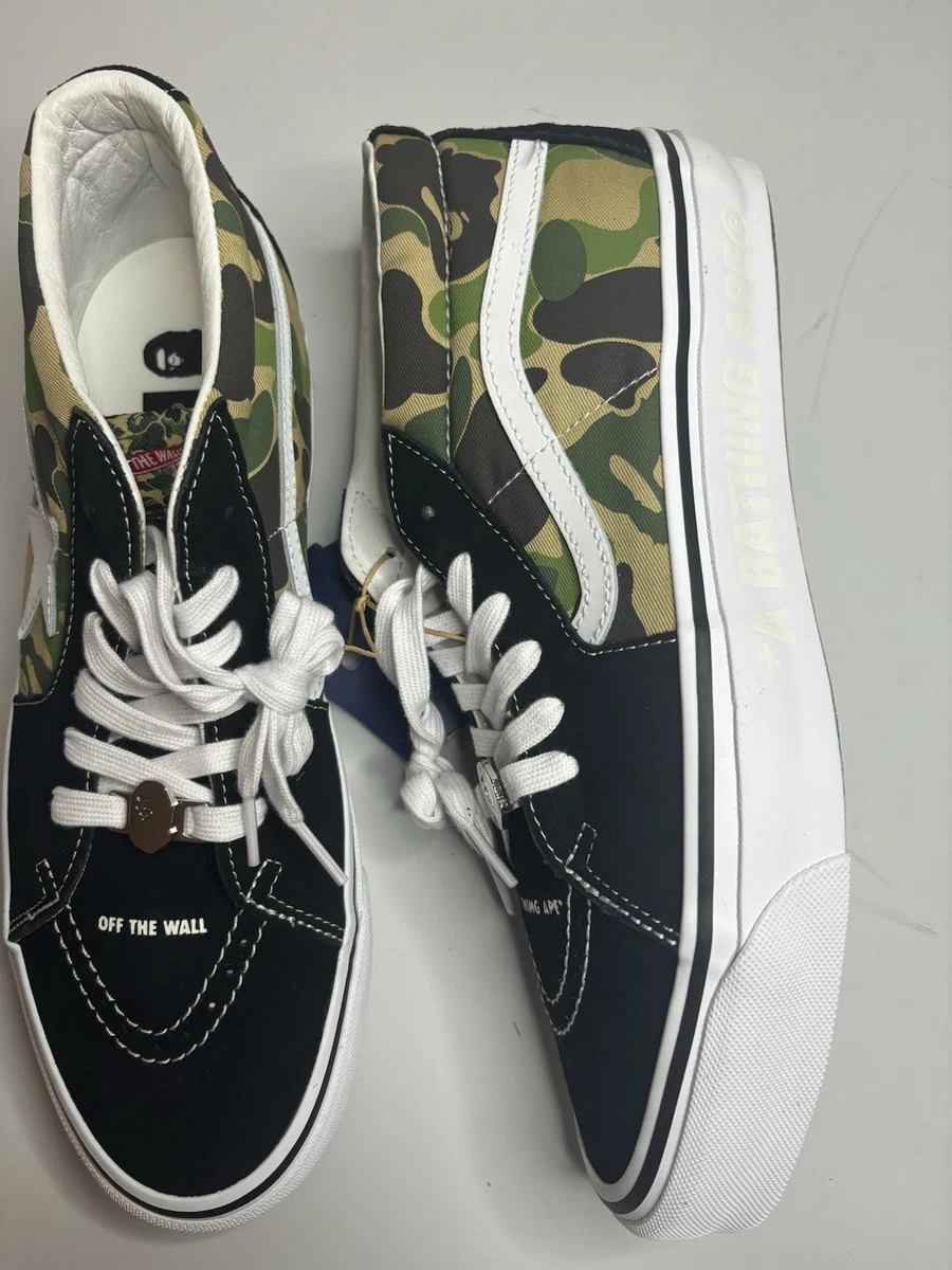 BAPE x Vans Sk8- 83 Mid ABC Camo for sale | eBay