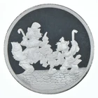 1 Troy Ounce Silver Art Round Disney's Pinocchio Hi-Diddle-Dee-Dee *7152