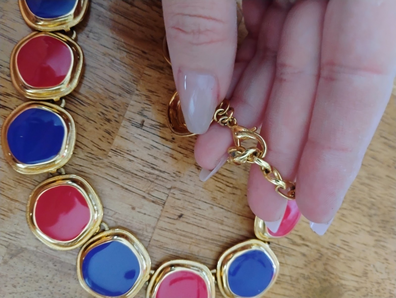 Retro style Statement necklace - image 4