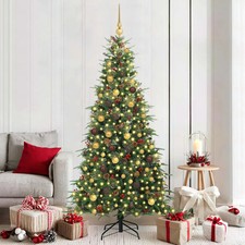 K&uuml;nstlicher klappbarer Weihnachtsbaum mit St&auml;nder PE und PVC Moderner vidaXL