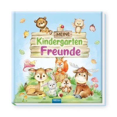 MARKENLOS Trötsch Freundebuch Meine Kindergartenfreunde Waldfreunde | 2025 | deutsch