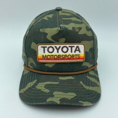 Toyota Trucks Custom Patch Camo Hat - 7-Panel Flat Bill Trucker Mesh Snapback Richardson 168P Camo 7-Panel Snapback Trucker Hat - Seven  main image 4