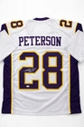 Adrian Peterson Autographed Minnesota Vikings Jersey JSA COA NFL HOF RB
