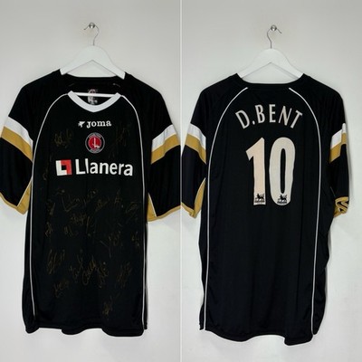 #10 Bent Charlton Athletic 2006/07 Away Football Shirt Soccer Jersey With Signed