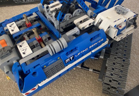 Lego Crawler Crane 42042 Technic 100% Complete Set 1401 Pieces Working no Box