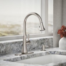 Kohler Kaori S95301293 Pull Down Kitchen Faucet Single Handle Vibrant Stainless