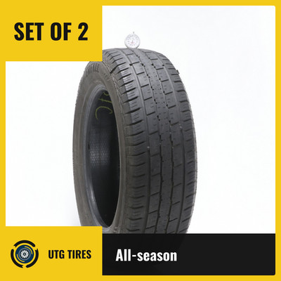 Set of (2) Used 235/60R18 Waterfall Terra-X H/T 107V - 7.5/32