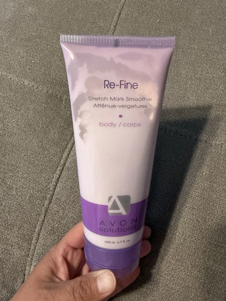 Avon Solutions Re-fine Stretch Mark Smoother 200ml New Sealed - Image 3 of 4