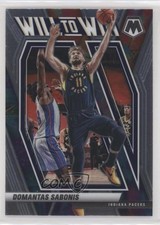 2020-21 Panini Mosaic Will to Win Domantas Sabonis #19 0w0m