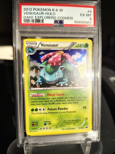 Venusaur graded PSA 6 for sale on eBay