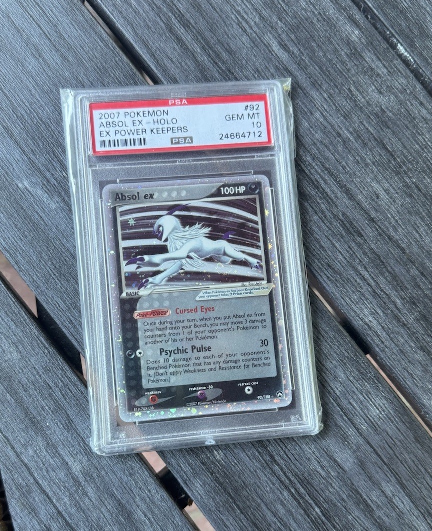 Absol Ex Power Keepers PSA 10 Gem Mint 2007 #92 Swirl🌀