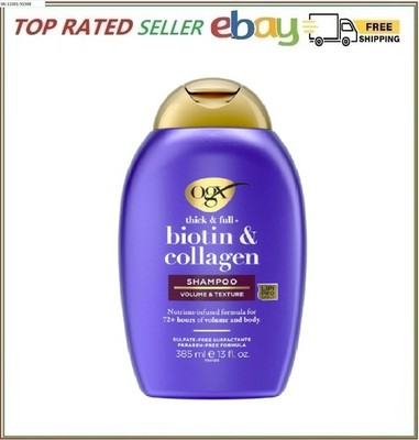 Thick & Full + Biotin & Collagen Volumizing Shampoo Nutrient-Infused Hair Sha...