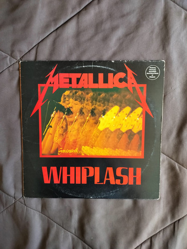 **Original Sterling Pressing** Metallica "Whiplash" Megaforce LP (MRS-04) VG+ - Picture 1 of 12