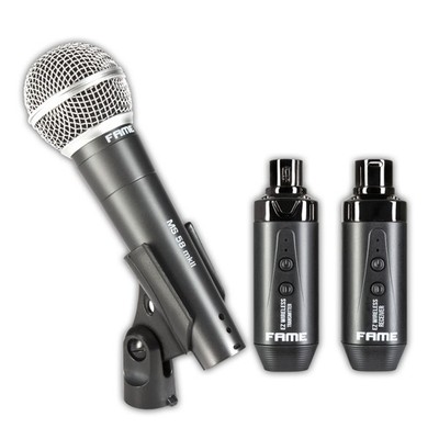 Audio MS 58 MKII EZ Wireless Dynamisches Gesangsmikrofon Set 50-14000Hz inkl