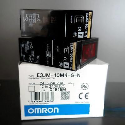 OMRON E3JM-10M4T-G-N On-beam photoelectric switch Sensor #