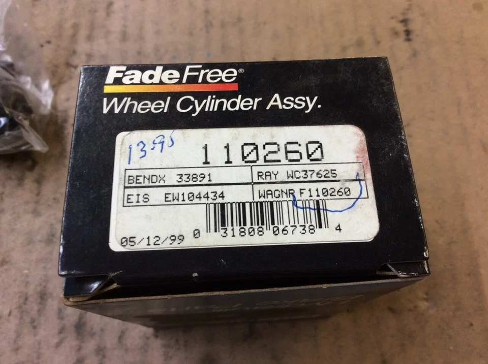 Cilindro de rueda de freno de tambor trasero sin desvanecimiento 110260 nuevo Foto 2 de 4