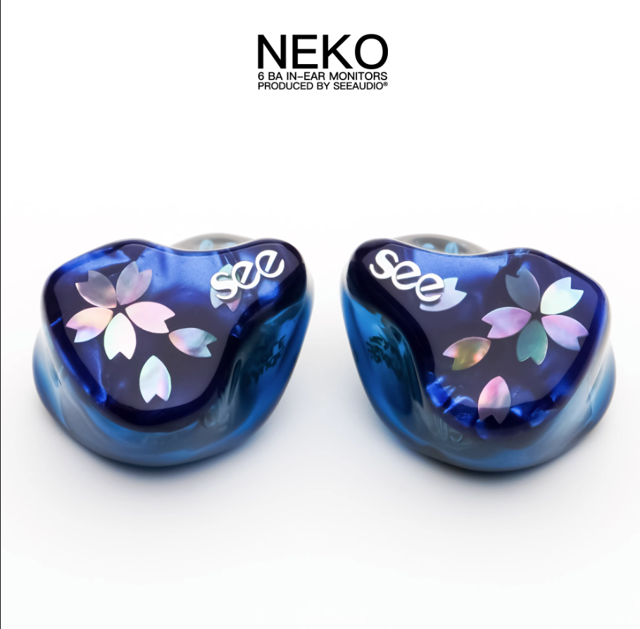 SeeAudio Neko 6BA In-Ear Monitors 6 Balanced Armature SeeAudio Neko 6BA In-Ear Monitors 6 Balanced Armature