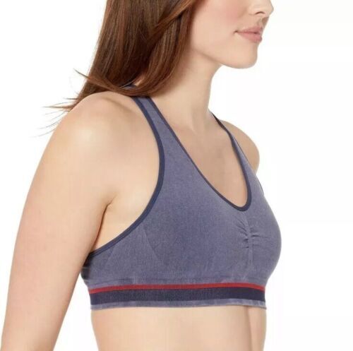 Champion Women Vintage Dyed Racerback Sports Bra S, XS - Picture 3 of 4