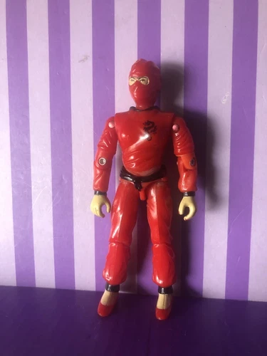 GI Joe Jinx Ninja Intelligence 1987 ARAH Hasbro Free Shipping