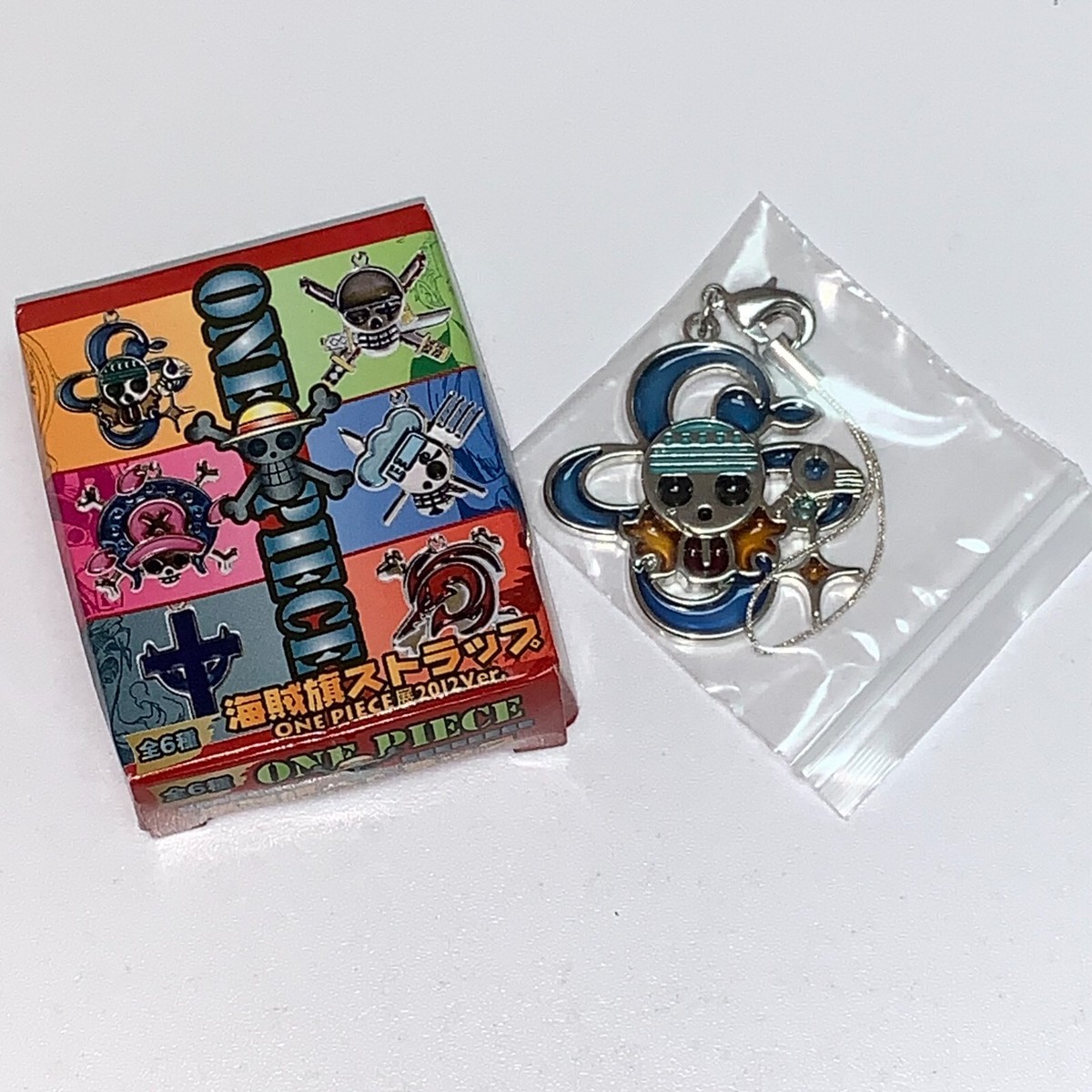 「ONE PIECE 海賊旗ストラップBOX ONE PIECE展2012Ver ONE PIECE展 海賊旗ストラップ 6個セット 2012Ver. ONE PIECE 海賊旗