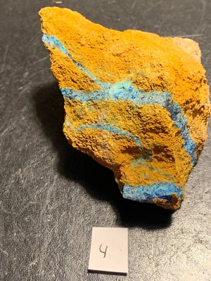 Chalkanthit, Posey Mine,White Canyon Districht, San Juan Co., Utah, USA