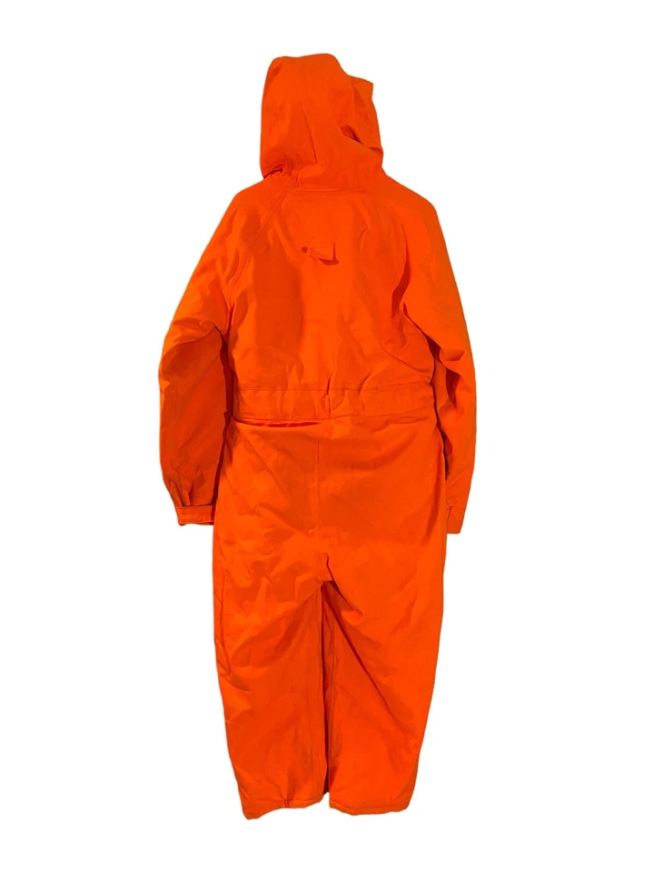 Vtg Cabela’s Gore-Tex Coveralls Mens Medium-R Insulated Hunter Orange USA Made - Image 4 of 4
