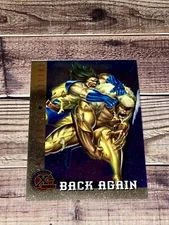 1996 Fleer X-Men Wolverine Timeline Back Again Marvel Trading Card #89