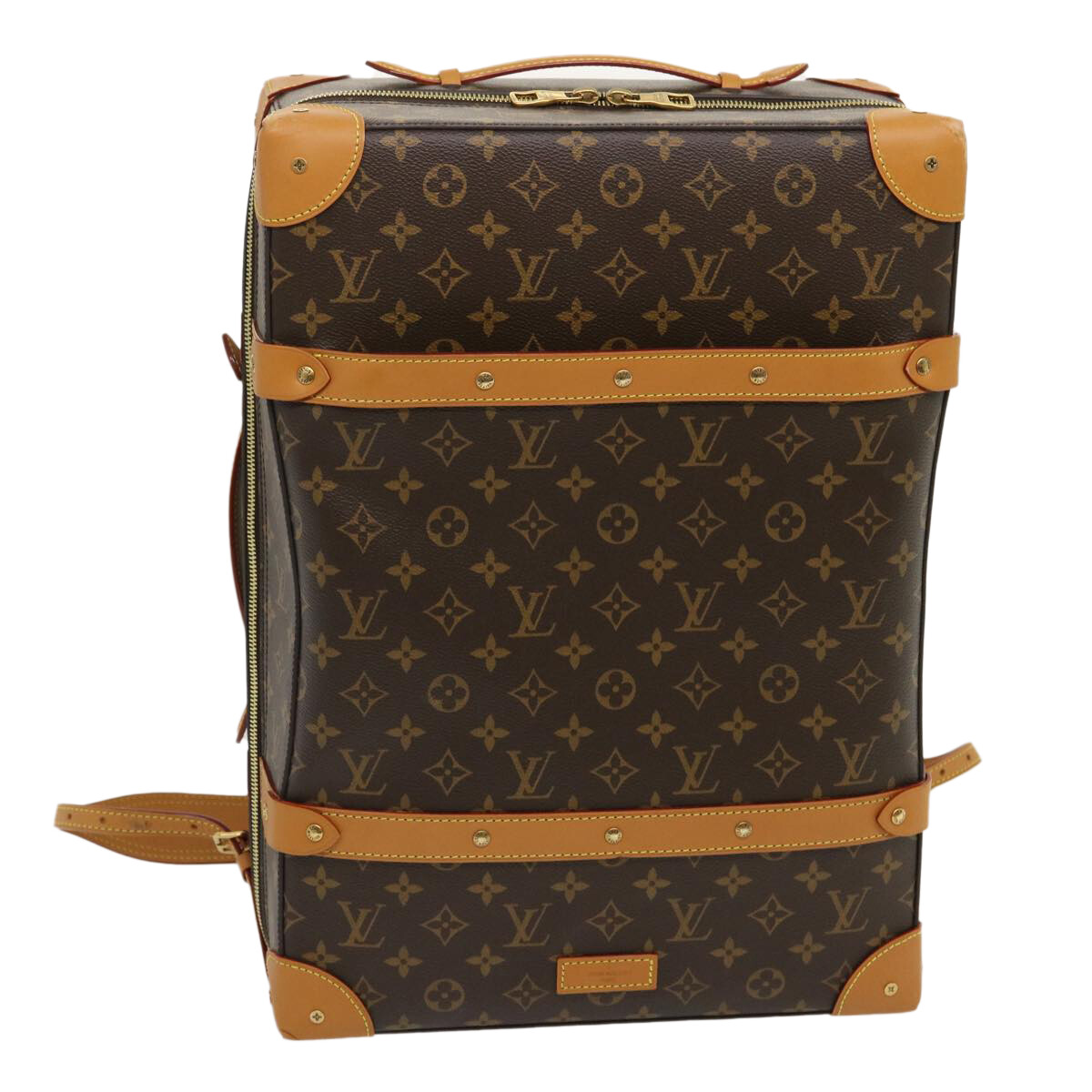 LOUIS VUITTON Monogram Soft Trunk Backpack MM Trunk M44749