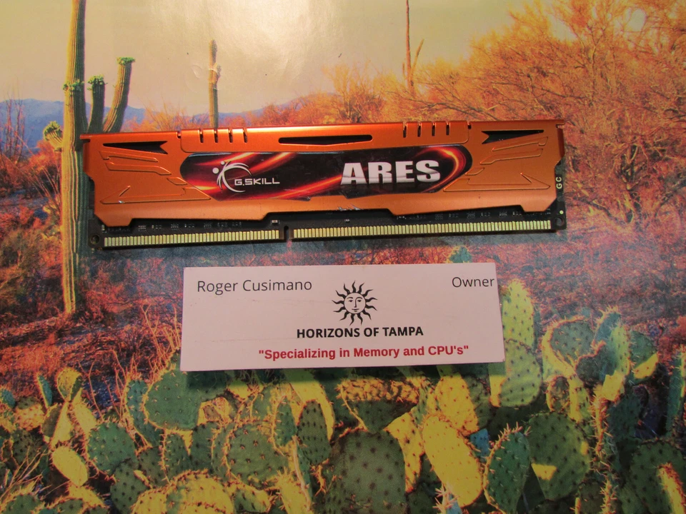 G.Skill PC3-12800 8Gb 1600 MHz DDR3 SDRAM Memory  (F3-1600C10D-16GAO) - Image 2 of 2