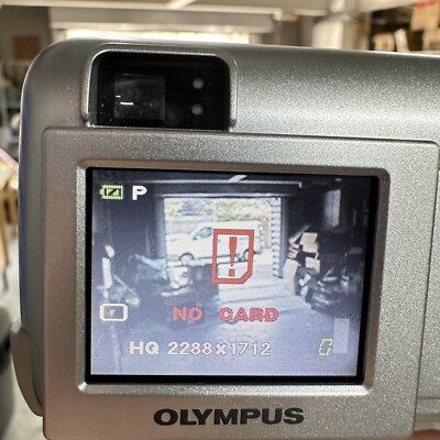 【訳あり】オリンパス CAMEDIA C-450 ZOOM【通電確認済】 Olympus Camedia C-450 Zoom 4.0MP Compact Digital Camera