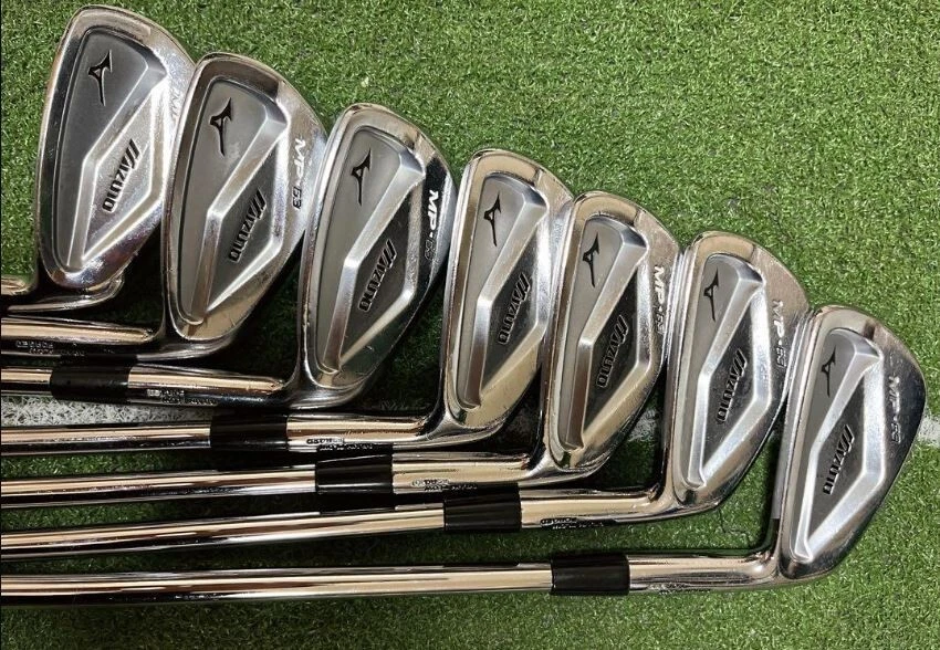 Mizuno MP 63 Iron Set 4 PW 7pcs Dynamic Gold S300 Stiff RH Japan Good Golf Club