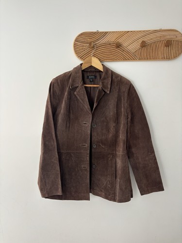 Chocolate Vintage Suede Jacket