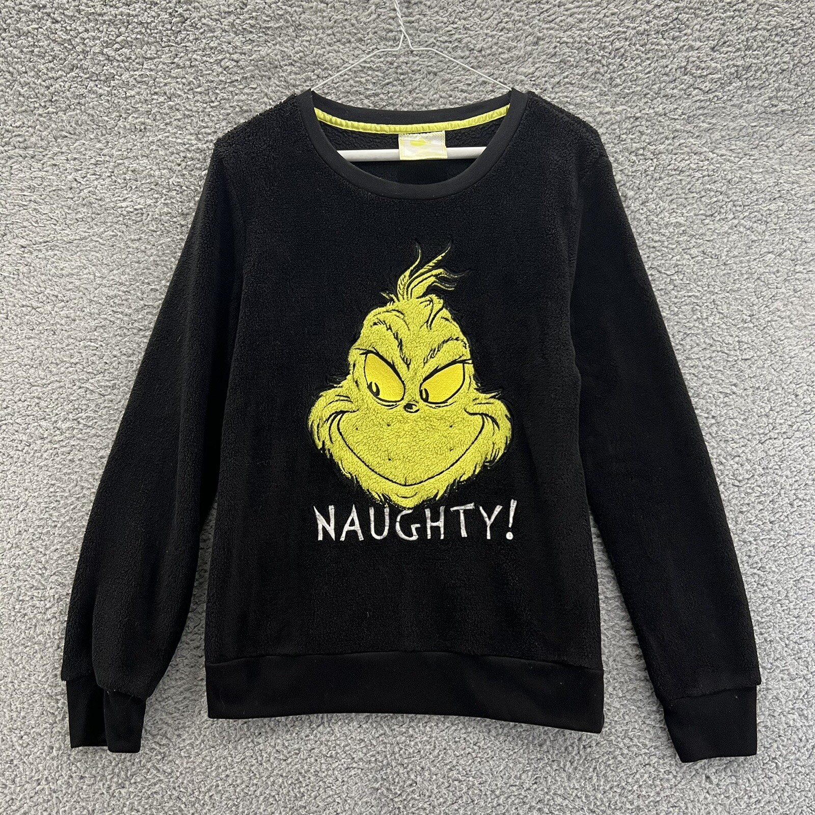 Dr Seuss Grinch Naughty Sweater Grow 