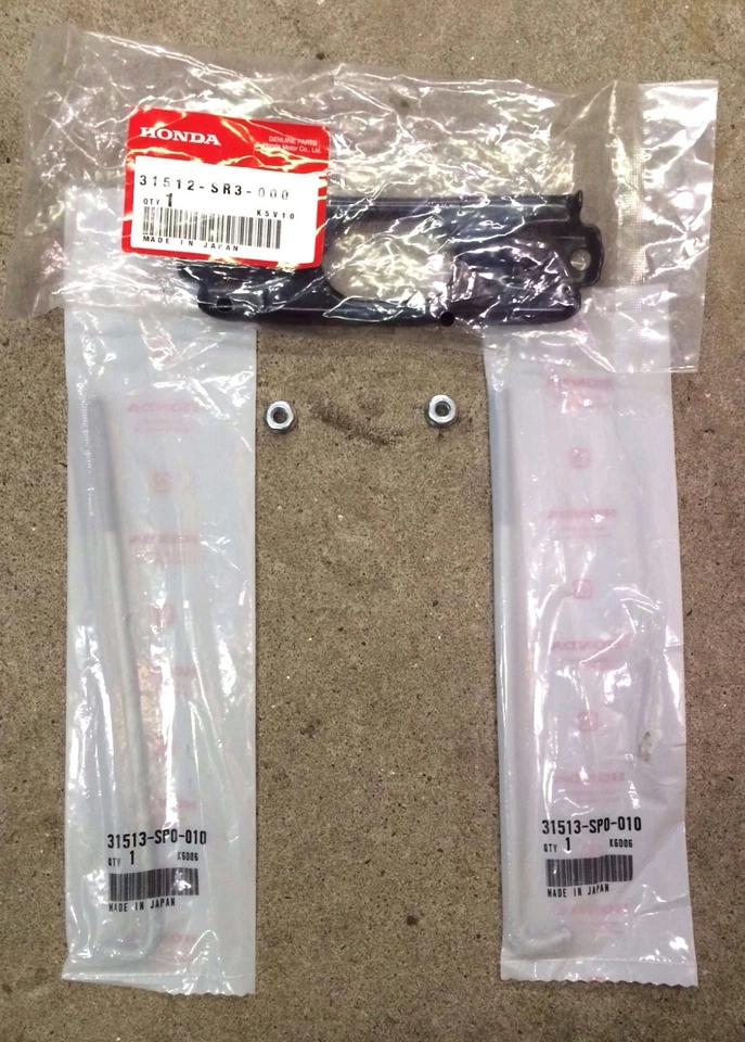 Kit de retención de batería genuino OEM Honda CR-V 1997-2001 placa de amarre soporte CRV Foto 2 de 2