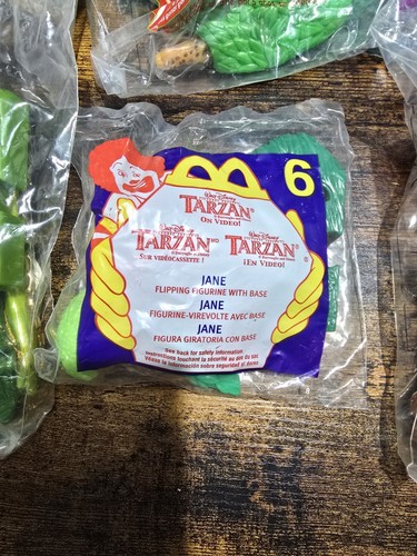 Tarzan on Video McDonalds Happy Meal Toys 2000 1-8 NIP Disney *READ DESCRIPTION* - Picture 8 of 20