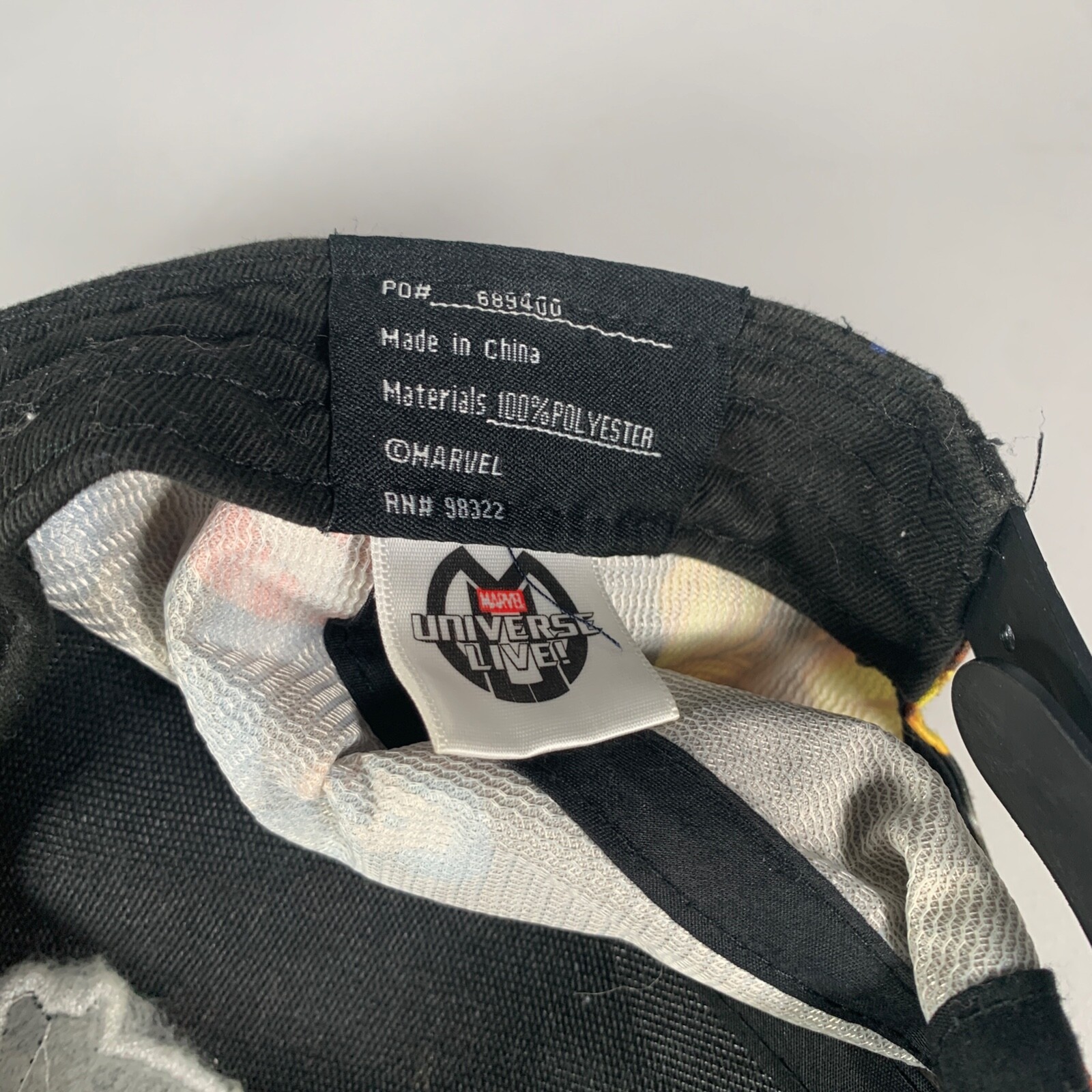 Marvel Universal Live Snapback Cap Spiderman Thor… - image 9