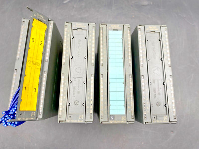 4 Stück x SIEMENS SIMATIC SM321 6ES7 321-1BL00-0AA0 E-S 01 DIGITAL INPUT MODULE