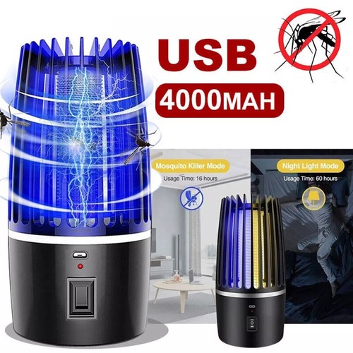 AKKU Moskito Killer Insektenvernichter Elektrisch LED Insektenlampe Mückenfalle - Bild 3 von 16