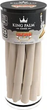 King Palm | King Size | California Cream | Prerolled Cones & Tips | 25 Count