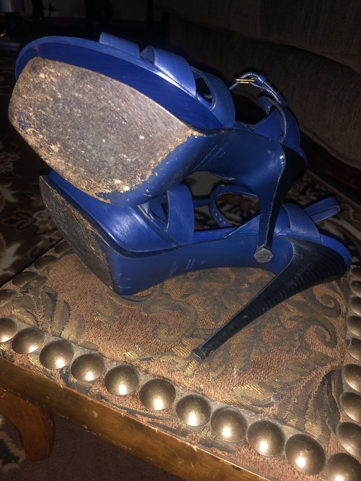 SAINT LAURENT ysl tribute taglia 40 scarpe donna tacchi alti