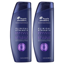 Head & Shoulders Clinical Dandruff Shampoo Twin Pack 13.5 Oz