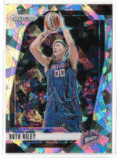 2024 Panini Prizm WNBA Cracked Ice #100 Ruth Riley Detroit Shock Notre Dame