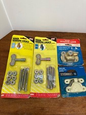 Lot of window locks safety