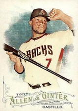 2016 Topps Allen and Ginter #311 Wellington Castillo Arizona Diamondbacks
