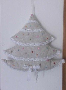 Decorazioni Natalizie Shabby.Albero Di Natale Da Appendere Shabby Chic Addobbi Natalizi Decorazioni Ebay