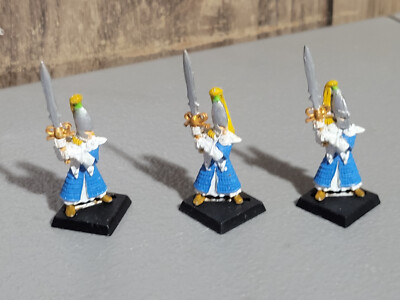 A19400 WARHAMMER FANTASY HIGH ELVES METAL SWORD MASTERS OF HOETH 3 PK